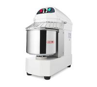 Pétrin à Pâte Professionnel 20L - Cuve Fixe, Capacité 8 kg, 1100W - Pétrin à Spirale pour Pain et Pizza - Robuste et Fiable