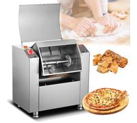 Pétrin à pâte professionnel - Capacité de pétrissage 3 kg/5 kg, pétrin à farine, mixeur électrique de cuisine, machine rotative double en acier inoxydable 1100 W/1500 W, 3 kg