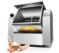 Pétrin à pâte, robot pâtissier professionnel 1100 W/1500 W, pétrin rotatif avec bol en acier inoxydable de qualité alimentaire, protection de sécurité et minuterie incluses, pour restaurant