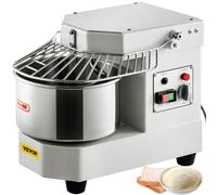 VEVOR Robot Pâtissier Commercial Mixeur à Pâte 8 L Bol en Inox pour Boulangerie