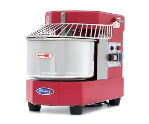 Pétrin à Spirale 8 L - 4,5 Kg Pâte - Rouge Framboise - Pétrin à Pâte - Professionnel - Pétrin à Spirale avec Cage de Sécurité - 8 litres - 4,5 kilos