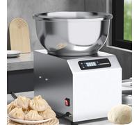 Pétrin à Spirale Professionnel 5 Kg/8 Kg, 2200 W,Machine à PéTrir éLectrique En Acier Inoxydable,Avec Double Rotation Et Minuterie 30 Minutes,Pour Les Boulangeries,Pizzerias Et Restaurants 5kg
