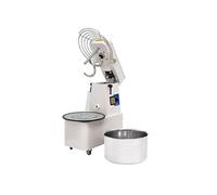 Pétrin à Spirale Sur Roues, 25 Kg/32 Litres, 1 Vitesse, Avec Minuteur Et Cuve Détachable - Mastro