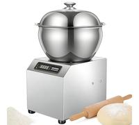 Pétrin commercial, machine à pétrir électrique spirale haute performance 5 kg/8 kg avec bol en acier inoxydable, commande tactile, minuterie 0-30 min, pour restaurant, pizzeria(5kg)