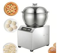 Pétrin électrique 1800 W avec double rotation, minuterie 0-30 min et bol amovible, idéal pour la pâte à pizza, à pain et à raviolis. Parfait pour les pâtes à pizza, à pain et à raviolis(8kg)