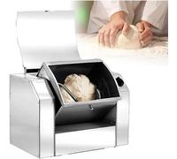 Pétrin électrique 5 kg 1 500 W, Batteur sur Socle Professionnel, pétrin à Pizza, pétrin à pâte en Acier Inoxydable, Lame torsadée en Forme de Dragon
