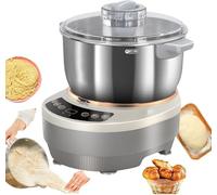 Pétrin électrique Avec Fonction De Fermentation, Mélangeur à Pâte En Acier Inoxydable 5l/7l Avec Conception Séparée Pour Un Nettoyage Facile, Machine à Pain Professionnelle Pour La Cuisson à Domic 7L