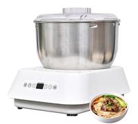 Pétrin électrique avec fonction fermentation, pétrin en acier inoxydable 5/7 L, grande capacité, fermentation thermostatique, minuterie intelligente, pour pain, gâteaux et autres préparation