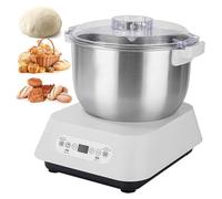 PéTrin éLectrique En Acier Inoxydable avec Fonction Fermentation, PéTrin Automatique Grande Capacité, Fermentation Thermostatique, Minuterie Intelligente pour Fabrication PâTe Pain Et Pizza,5L