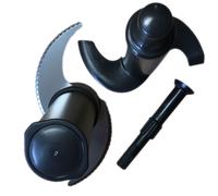 Pétrin + fourreau + couteau métal noir Robot ménager (17710 MAGIMIX)