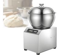 Pétrin Professionnel 1800 W, Pétrin À Spirale Électrique Robuste Sur Pied 5 Kg/8 Kg, Avec Commandes Tactiles Et Minuterie 0-30 Min, Idéal Pour Boulangerie, Restaurant, Pizzeria Et Boulangerie.