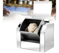 Pétrin vertical électrique avec minuterie automatique, en acier inoxydable robuste, pour cuisines professionnelles et capacité de 5 kg.