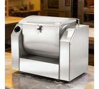 Pétrin vertical, machine à pétrir, pétrin professionnel entièrement automatique, en acier inoxydable, idéal pour les boulangeries, restaurants, pizzerias, écoles et entreprises alimentaires.