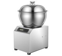 Pétrin vertical, pétrin automatique commercial de 8 kg, presse à pâtes électrique domestique en acier inoxydable, avec minuterie de 30 minutes