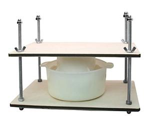 PetriStor Presse à Fromage en Bois de 30,5 cm - Kit de Fabrication Avec Moule de 1,2 L