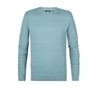 PETROL INDUSTRIES, Hommes Knitwear Col rond basique M-1050-KWR205, Océan, S