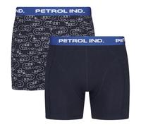 PETROL INDUSTRIES, Lot de 2 Boxers pour Homme, M-1050-BXR203, Bleu Marine, Taille XXL