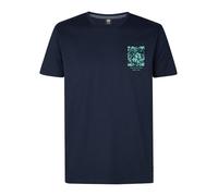 Petrol Industries M-1050-tsr115-5178-xxxl Classic Print pour Homme, Bleu Marine, 3XL T-Shirt SS SP