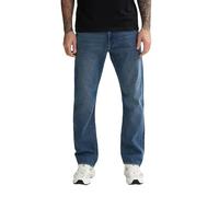 Petrol Industries Men Denim Loose Fit Jeans, Medium Blue, 30W / 30L Hombre