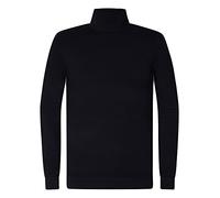 Petrol Industries Men Knitwear Collar Basic, Chandail Homme, Black,