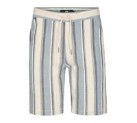 Petrol Industries Pantalon bleu-gris / noir / blanc, Taille 34