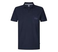 PETROL INDUSTRIES, Polo à Manches Courtes pour Homme, M-1050-POL917, Bleu Marine, Taille S