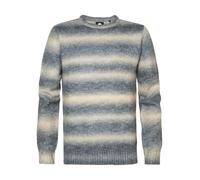 Petrol Industries Pull-over 'Brooks' bleu fumé / blanc cassé, Taille M