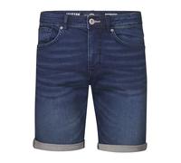 Petrol Industries Short en denim pour homme - Coupe ajustée - Short en jean - Short court - Vêtement pour homme, Bleu foncé, XL