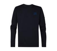 Petrol Industries Sweat-shirt bleu nuit / bleu clair, Taille XXXL