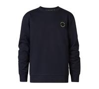 Petrol Industries Sweat 'Stevens Village' marine / gris / vert clair / blanc, Taille 164