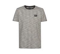 Petrol Industries T-Shirt crème / noir, Taille XL