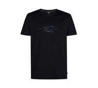 Petrol Industries T-Shirt 'Devils Tower' bleu fumé / noir, Taille M