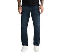 Petrol Starling-Straight Denim Jeans, Dark Used, 34W / 32L Hombre