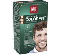 PETROLE HANN Gel Crème Recolorant Homme Coloration N° 40 Cheveux Châtain Naturel