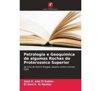 Petrologia E Geoquímica De Algumas Rochas Do Proterozoico Superior: Da Zona De Homrit Waggat, Deserto Centro-Oriental, Egito