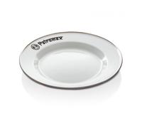Petromax Assiette en émail blanc 2 pièces (22 cm)