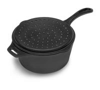 Petromax - Casserole en fonte avec couvercle - Ø 21 cm - black