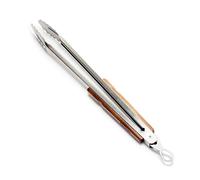 Petromax Gril Et Pinces À Petit de Préhension Extérieur Grillades Inox Bois