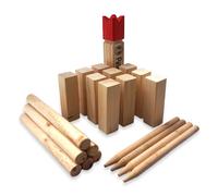 Petromax Jeu D'Échecs Viking Kubb En Bois Pour Camping En Plein Air
