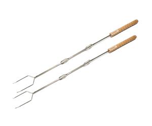 Petromax Lagerfeuer-Spieß 2 Brochettes 2er Set Long Dents Extensible LS1