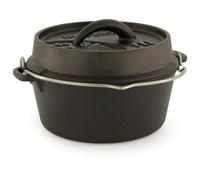 Petromax - Marmite en fonte - Popote taille 5,5 l - ft6, noir/gris
