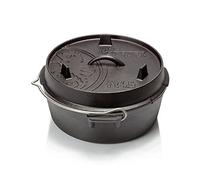 Petromax Cocotte Dutch Oven 4,5 l avec fond plat Noir
