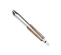Petromax Pince à Barbecue en Acier Inoxydable avec poignée en Bois - 54 cm - Robuste et résistante à la Chaleur - pour Une Prise précise des Aliments et du Charbon - avec verrou et œillet de