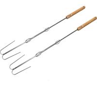 Petromax pique à feu de camp ls2 (fourche courbée) 2 pièces