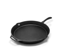 Petromax Poêle à feu avec manche - Poêle en fonte pour tous les types de barbecue et de cuisinière, flamme à gaz, four ou cuisson en plein air - Pour saisir, braiser et rôtir avec effet antiadhésif -