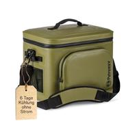 Petromax Sacs isothermes (kx-bag22, olive) pour des jours réfrigérés | Indépendance de l'électricité et de la batterie | Fermeture éclair étanche | pour glaçons et blocs réfrigérants