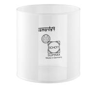 Petromax Verre de rechange en verre borosilicate résistant à la chaleur (mat vertical, HK 350-500).