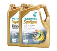 PETRONAS Syntium 5000 AV 5W-30 SN Huile Moteur, BMW Longlife-04, 5 Litres