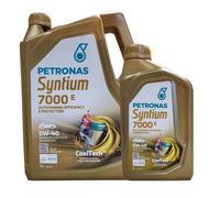 Petronas Syntium 7000 E 0W-40 1x5+1x1 Litre Huile BMW LL-01 MB 229.5 VW