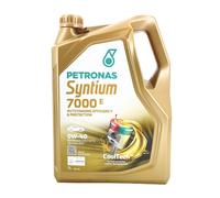 PETRONAS Syntium 7000 E 0W-40 SP Huile Moteur, MB 229.5, MB 229.3, 5 Litres